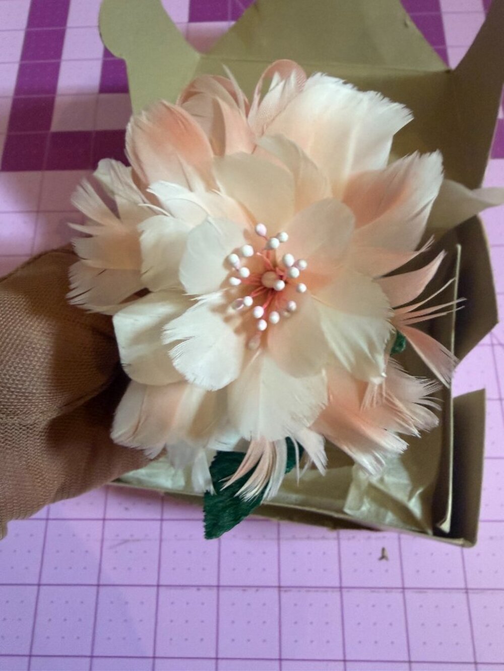 NEW: Pink Flamingo Boutonniere - GREAT FOR PROM OR HOMECOMING